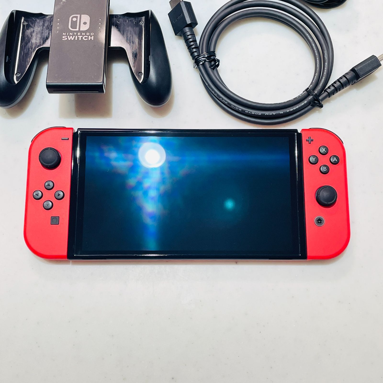 マリオレッド 2023年製 Nintendo Switch 有機ELモデル 美品 動作確認