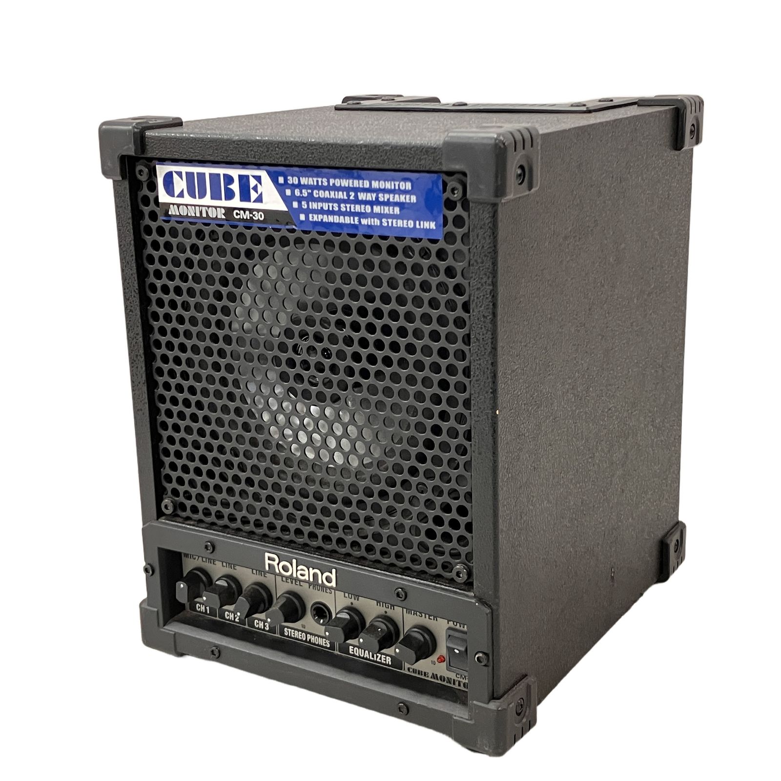 Roland CM-30 CUBE MONITOR ローランド モニターアンプ 音響 オーディオ 中古 H11158225