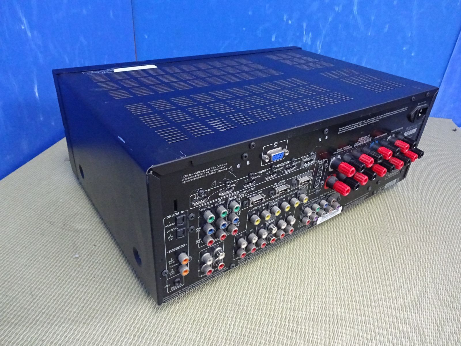 i214☆ONKYO TX-SA608 AVアンプ・動作確認・保証付き・送料無料☆2606