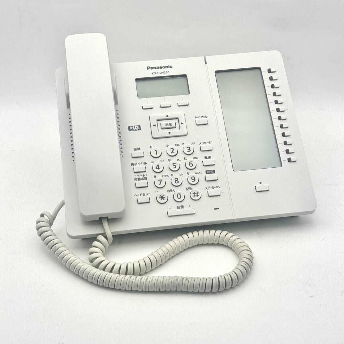 生活家電 【良品】Panasonic KX-HDV230N SIP IP機 ビジネスフォン 電子 