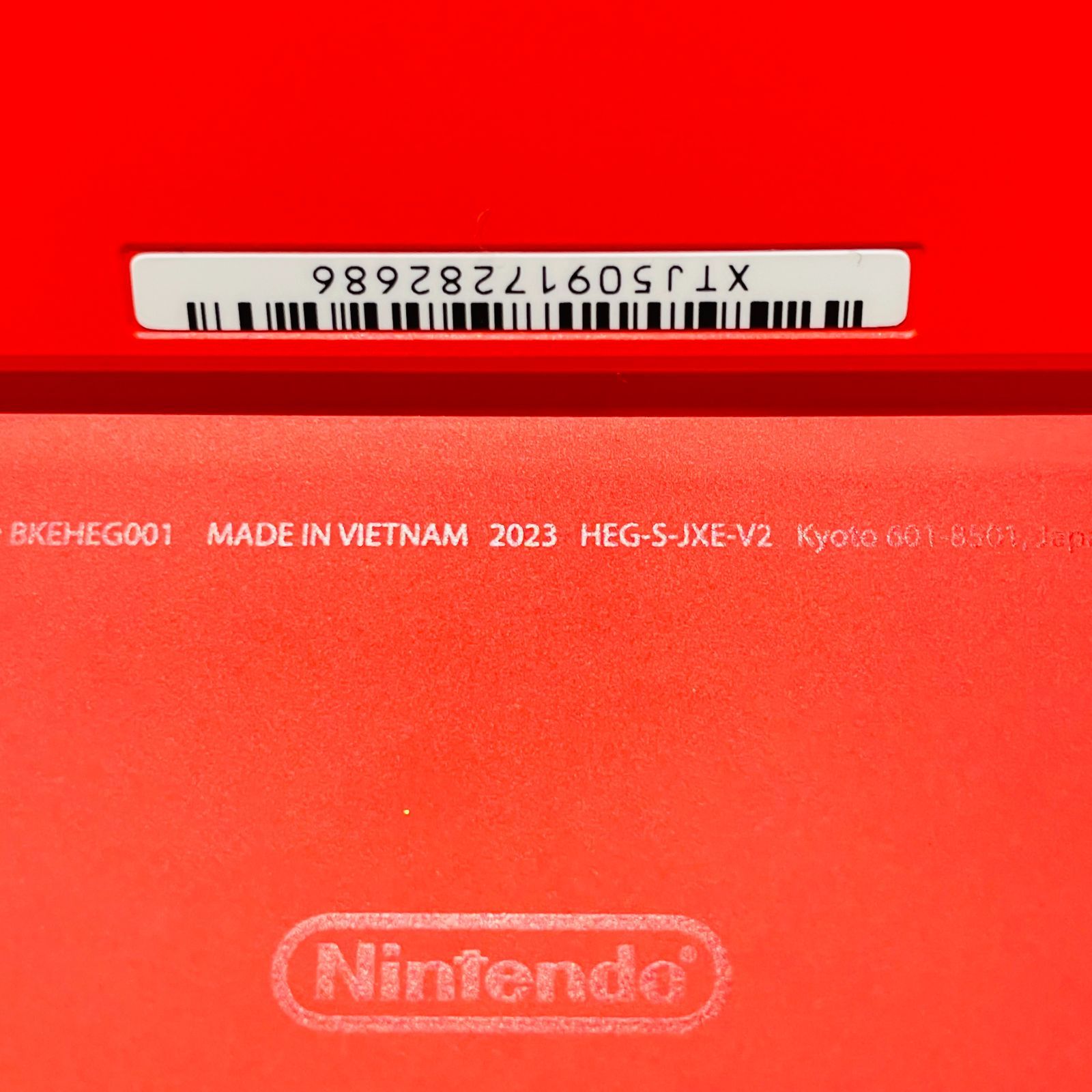 Nintendo Switch 有機ELモデル マリオレッド 2023年製 液晶傷なし 美品