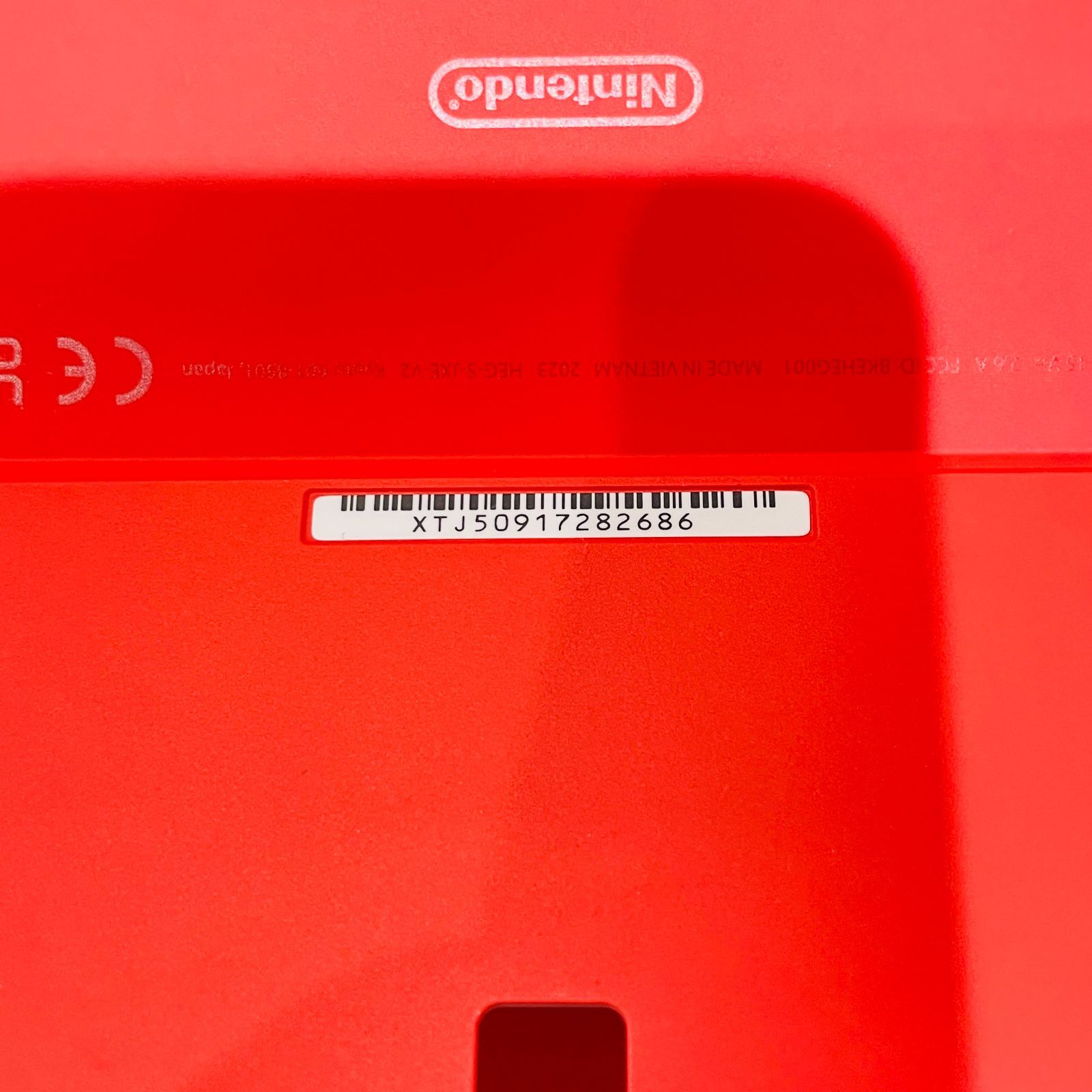 Nintendo Switch 有機ELモデル マリオレッド 2023年製 液晶傷なし 美品