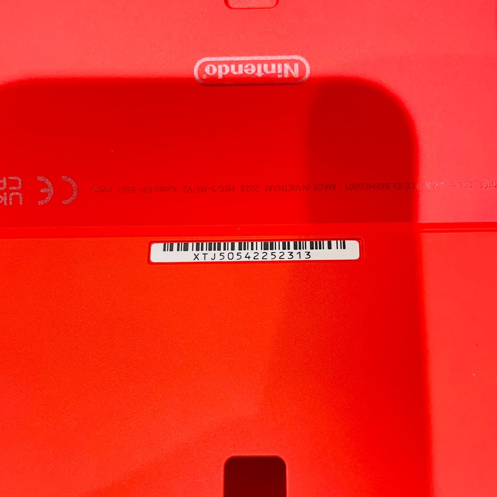 ニンテンドースイッチ 有機ELモデル マリオレッド 2023年製 美品 画面