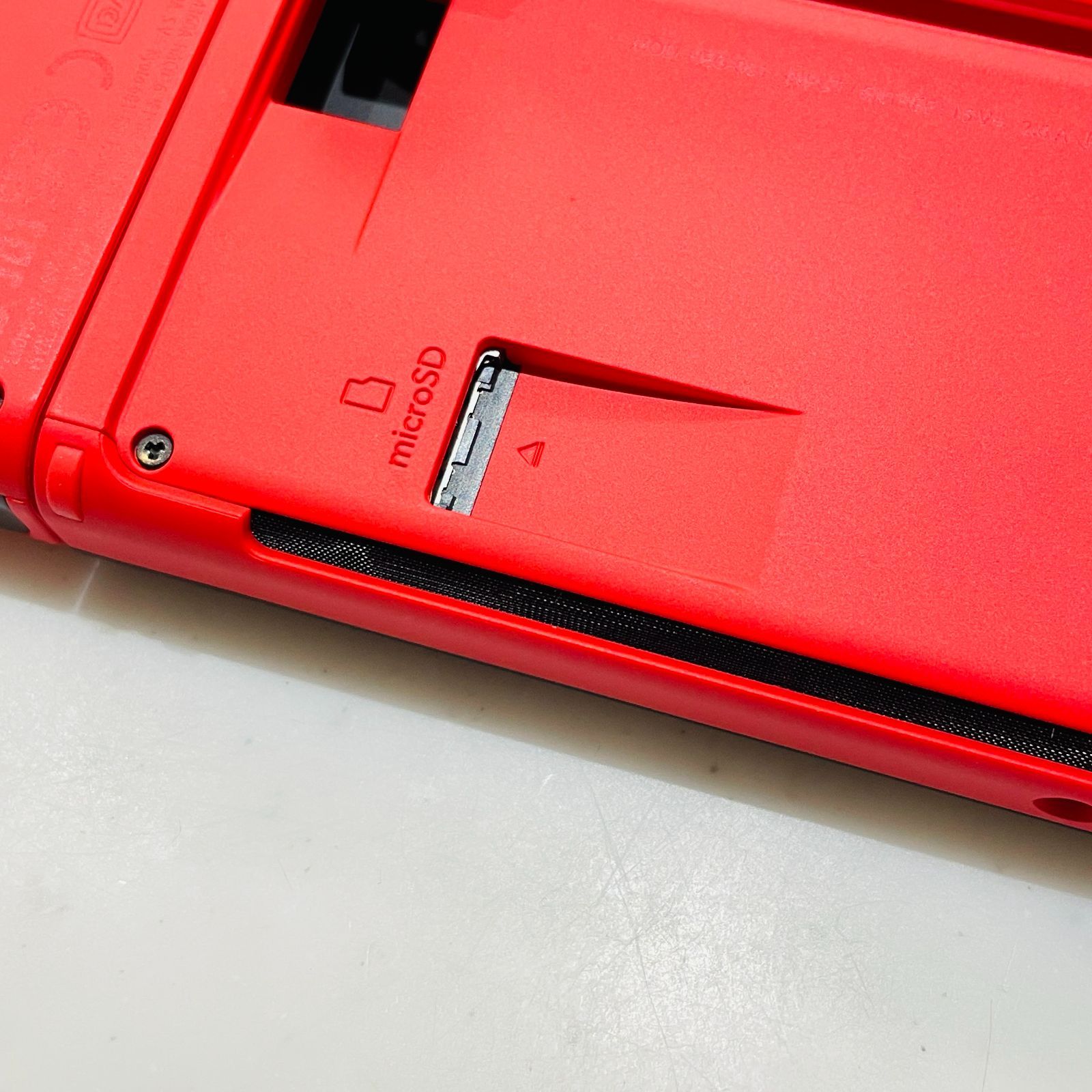 ニンテンドースイッチ 有機ELモデル マリオレッド 2023年製 美品 画面
