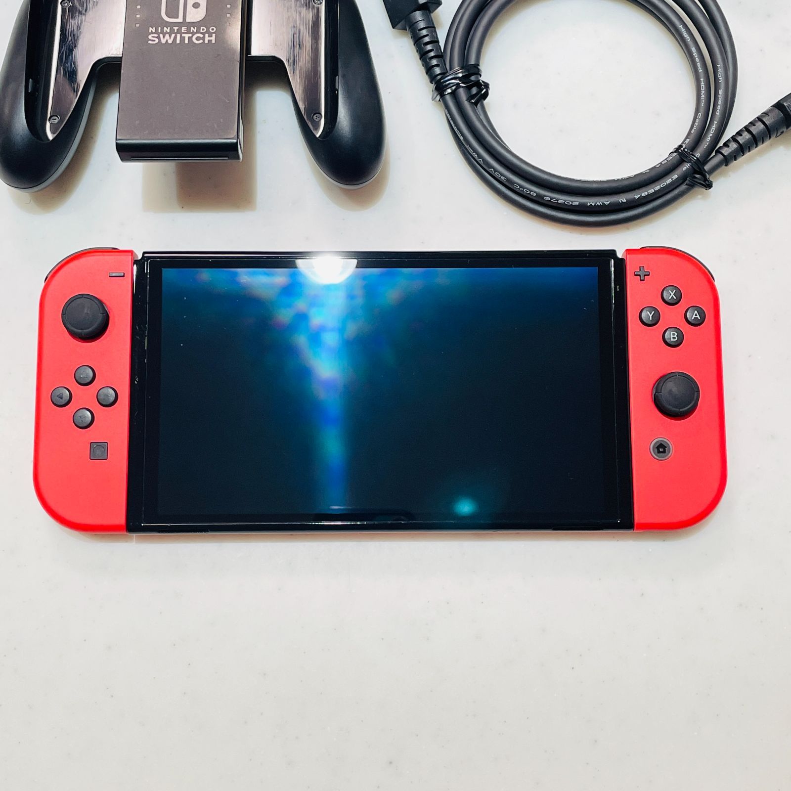 任天堂スイッチ 有機ELモデル マリオレッド 2023年製 美品 動作良好