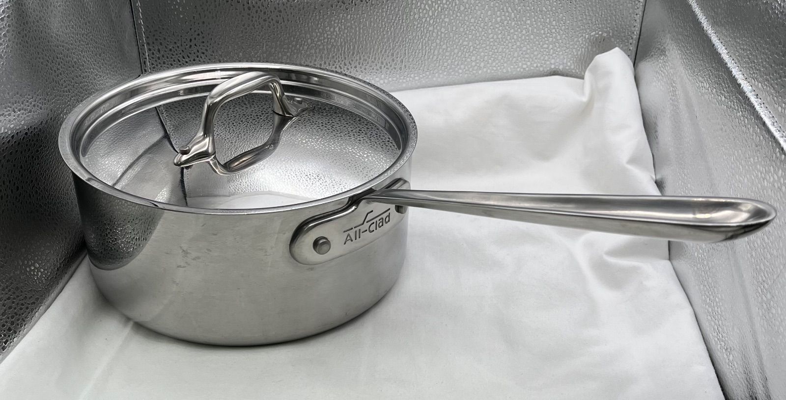 ▽All-Clad　オールクラッド　片手鍋/3QT/2.8L　中古品　11098
