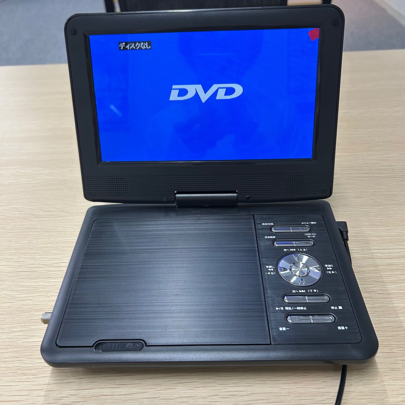 夢グループ 9インチワンセグ ポータブルDVDプレーヤー ティーズ - メルカリ