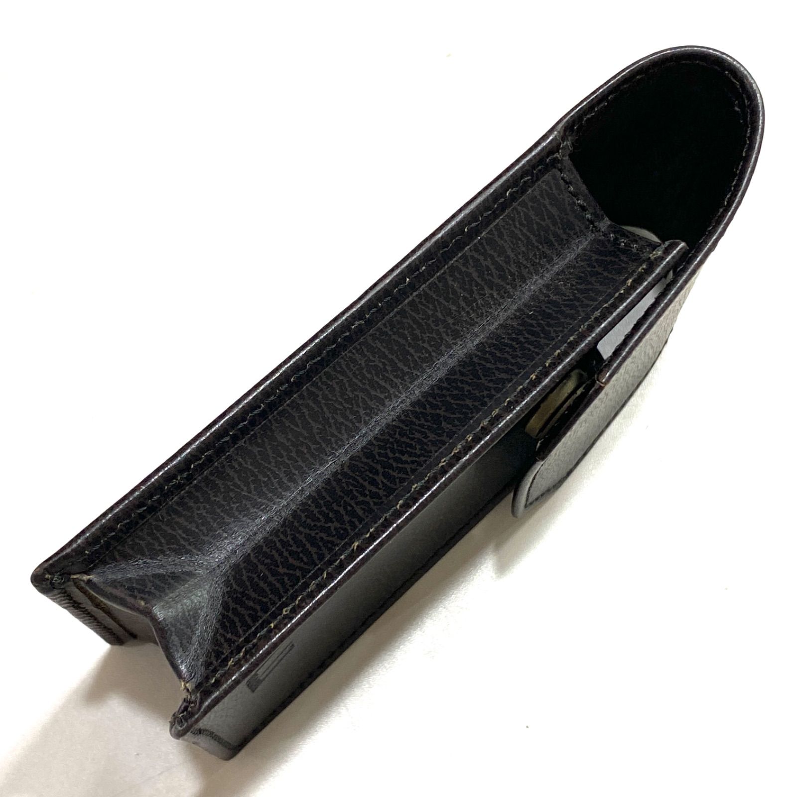 ✨美品✨dunhill ダンヒル シガレットケース タバコ 本革 ダーク