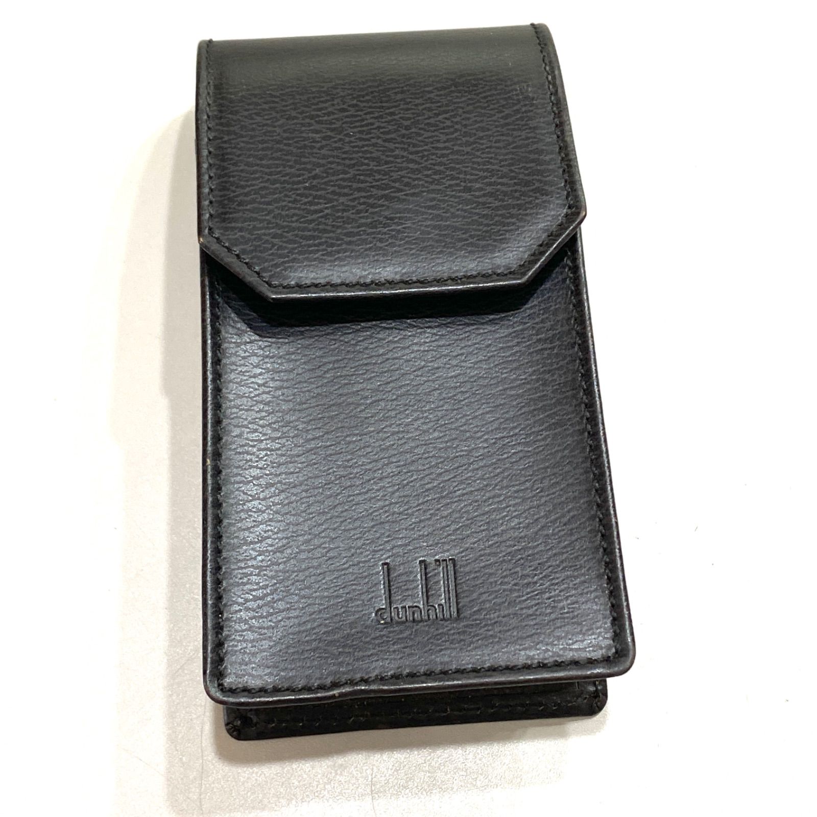 ✨美品✨dunhill ダンヒル シガレットケース タバコ 本革 ダーク