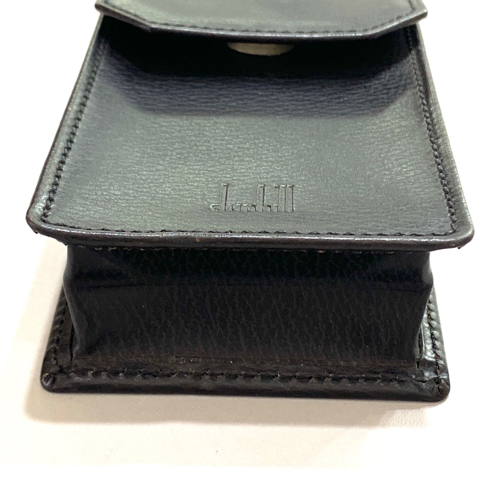 ✨美品✨dunhill ダンヒル シガレットケース タバコ 本革 ダーク