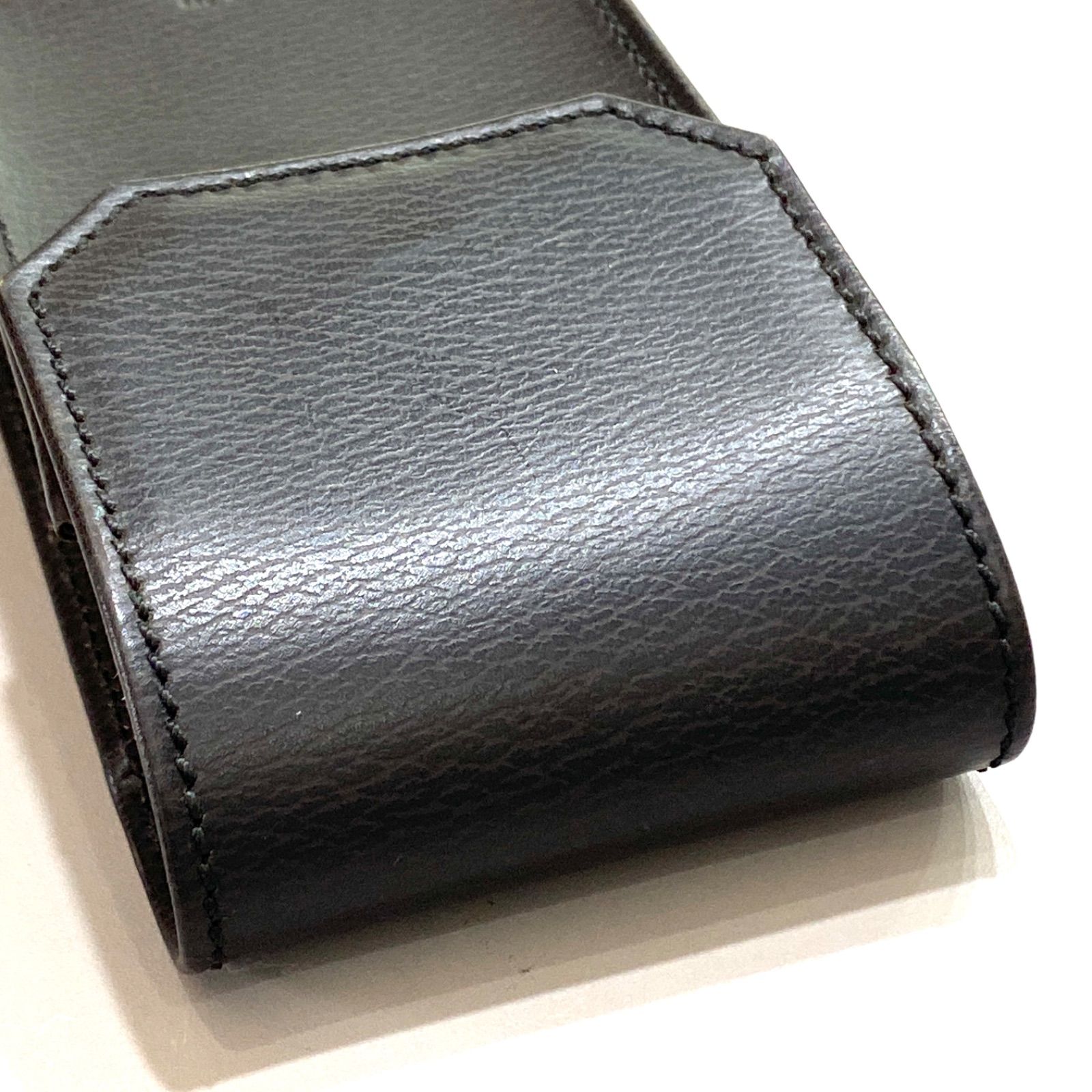 ✨美品✨dunhill ダンヒル シガレットケース タバコ 本革 ダーク