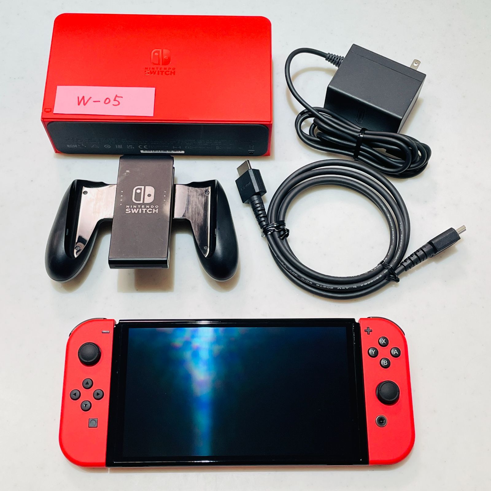美品 動作確認済み 2023年製 Nintendo Switch 有機ELモデル マリオ