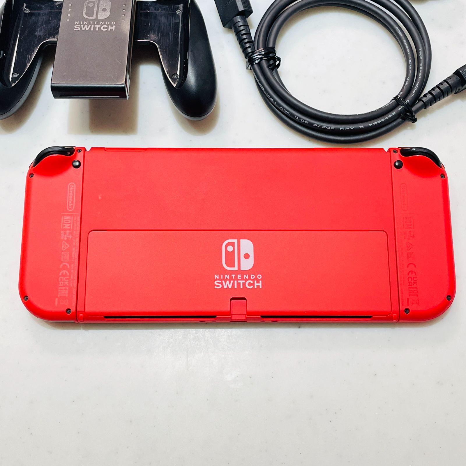 美品 動作確認済み 2023年製 Nintendo Switch 有機ELモデル マリオ
