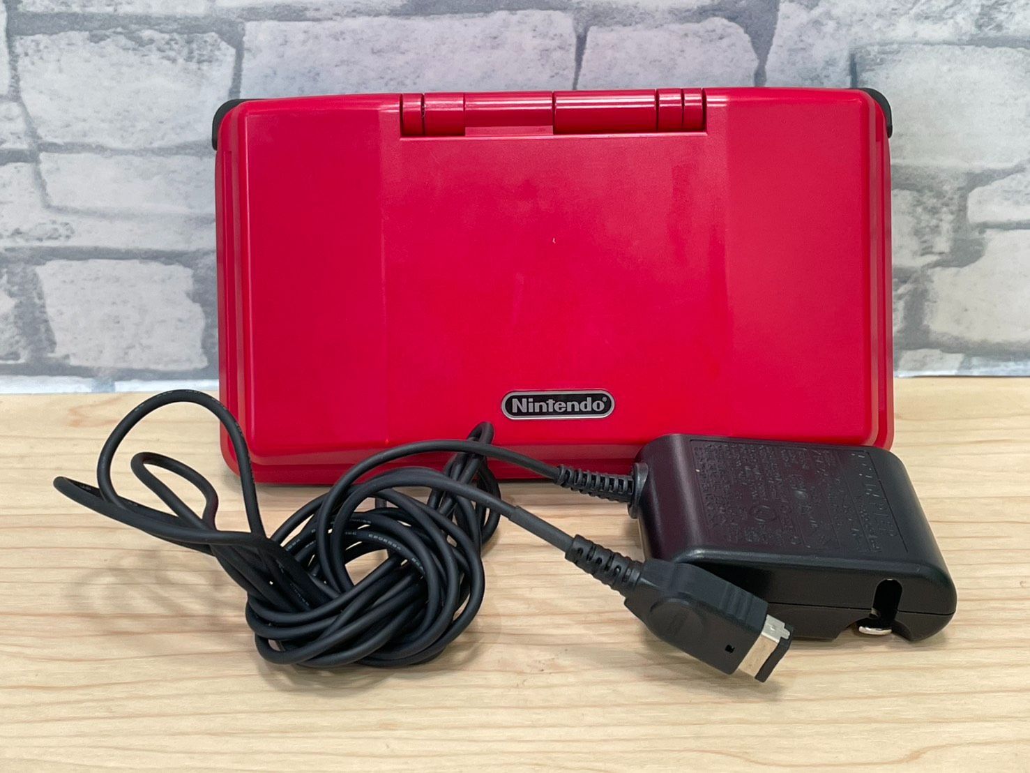 豊】NINTENDO 任天堂 ニンテンドー DS 初代 レッド 赤 簡易動作確認