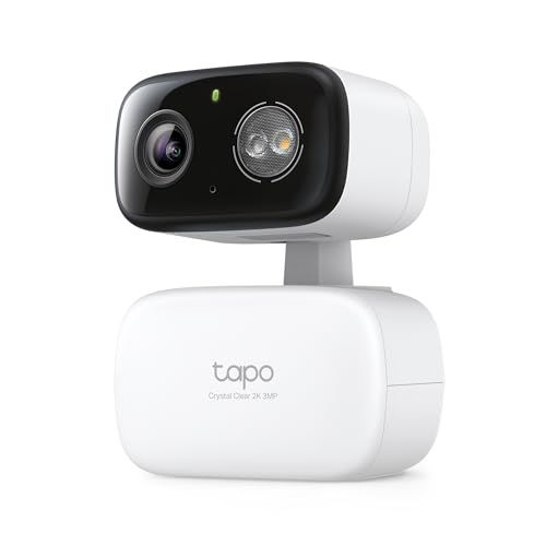 TP-Link Tapo ペットカメラ 見守りカメラ 防犯カメラ 室内 屋外/屋内 iphone対応/スマホ対応 2K3MP IP65防水防塵 フルカラーナイトビジョン 音声通話 AI検知 type-c対応 microSD/クラウド保存 1年 Tapo C21