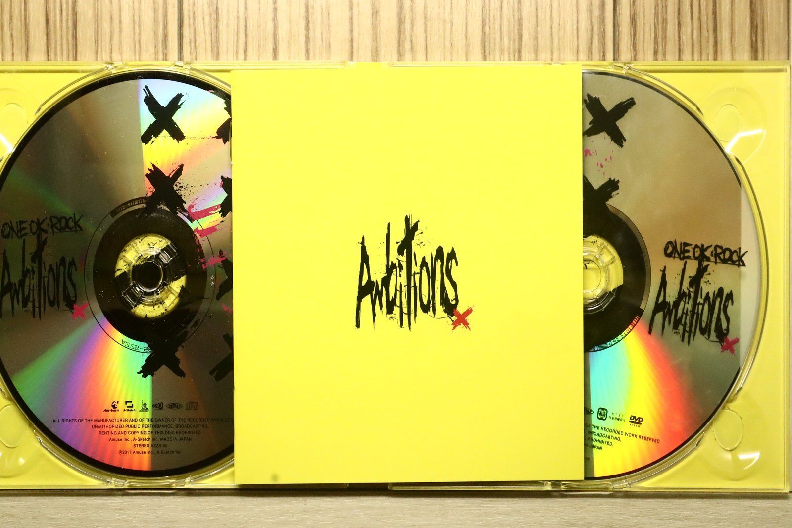 国内盤CD☆ワンオクロック/ONE OK ROCK□ Ambitions 初回限定盤(CD+DVD