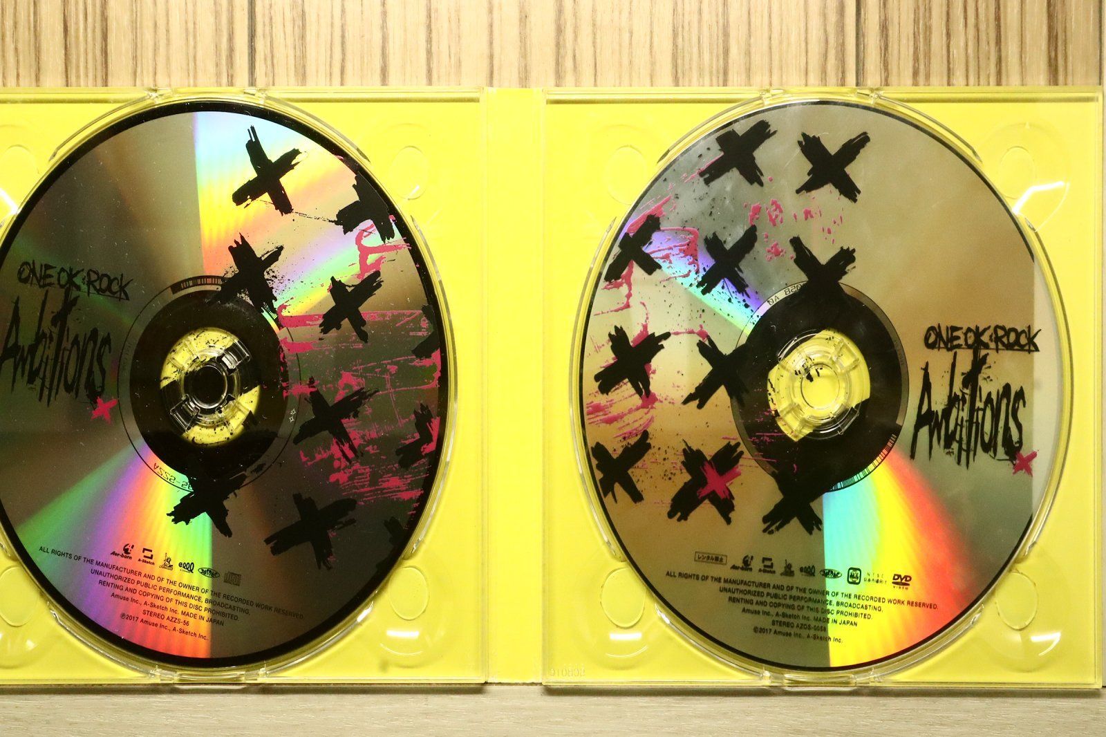 国内盤CD☆ワンオクロック/ONE OK ROCK□ Ambitions 初回限定盤(CD+DVD