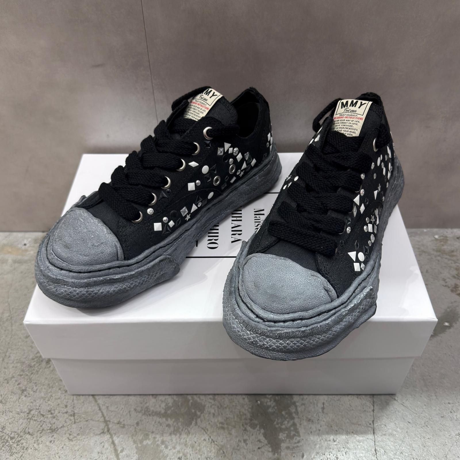 参考上代61600円 Maison MIHARA YASUHIRO PETERSON 23 スタッズ 
