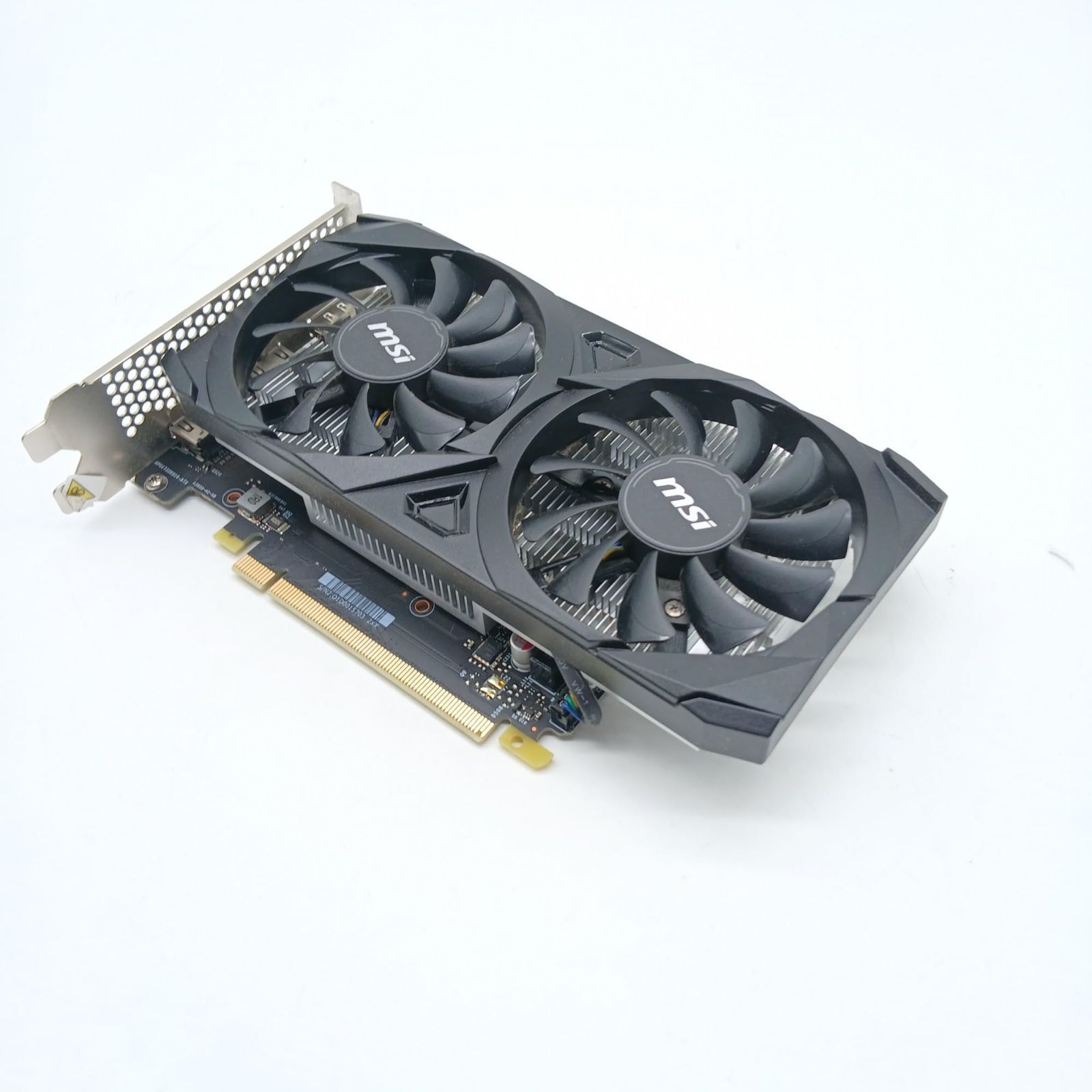 No.6031 MSI GeForce RTX 3050 VENTUS 2X 6G OC PCIe4.0 補助電源不要 デュアルファン搭載 グラフィックスボード VD8789
