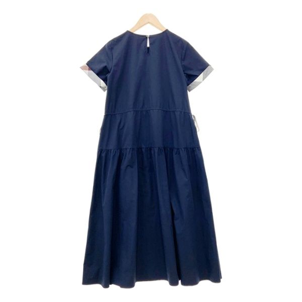 BLUE LABEL CRESTBRIDGE ストレッチプルーフクロスパーシャルドレス 