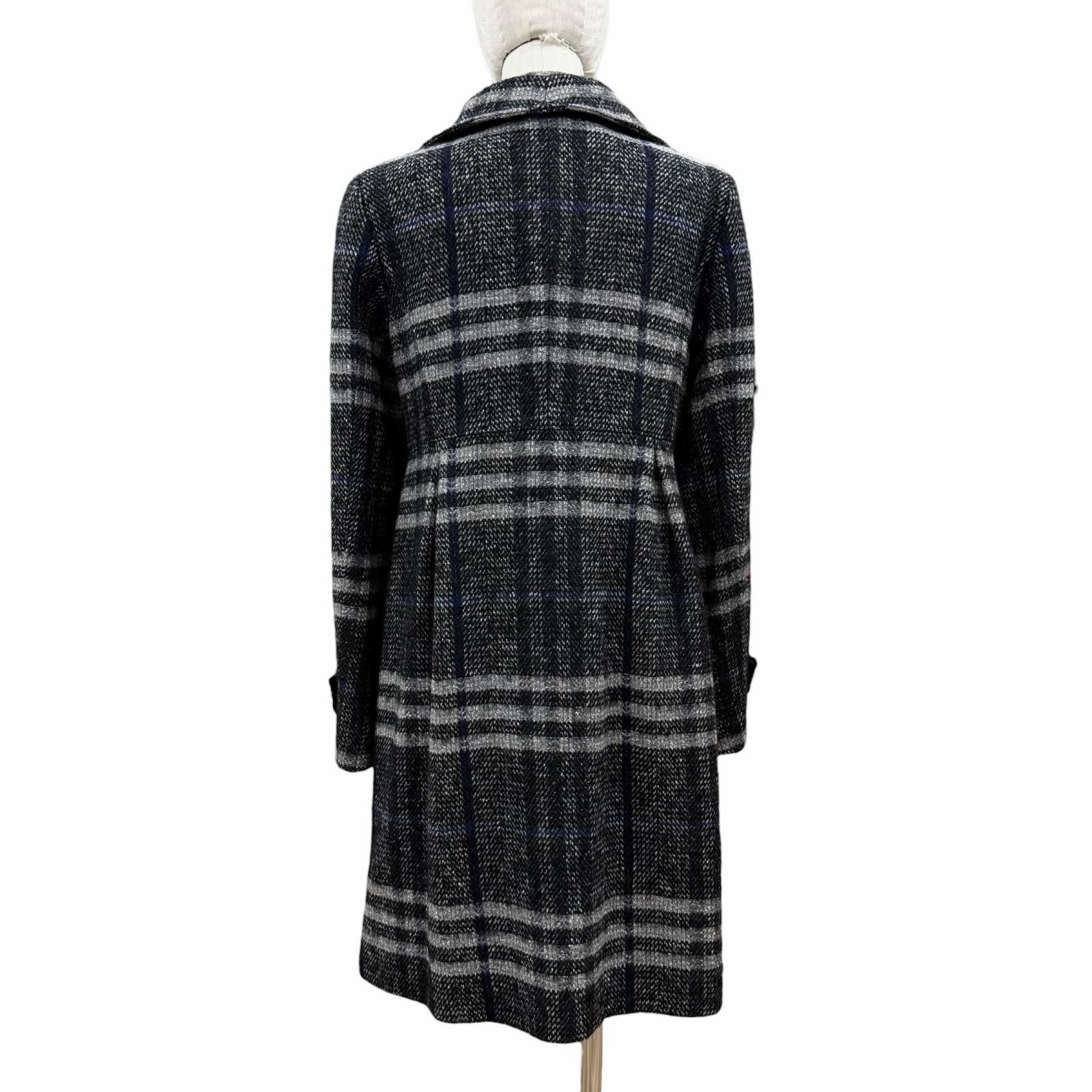 極美品◇BURBERRY LONDON バーバリーロンドン モヘア シルク混