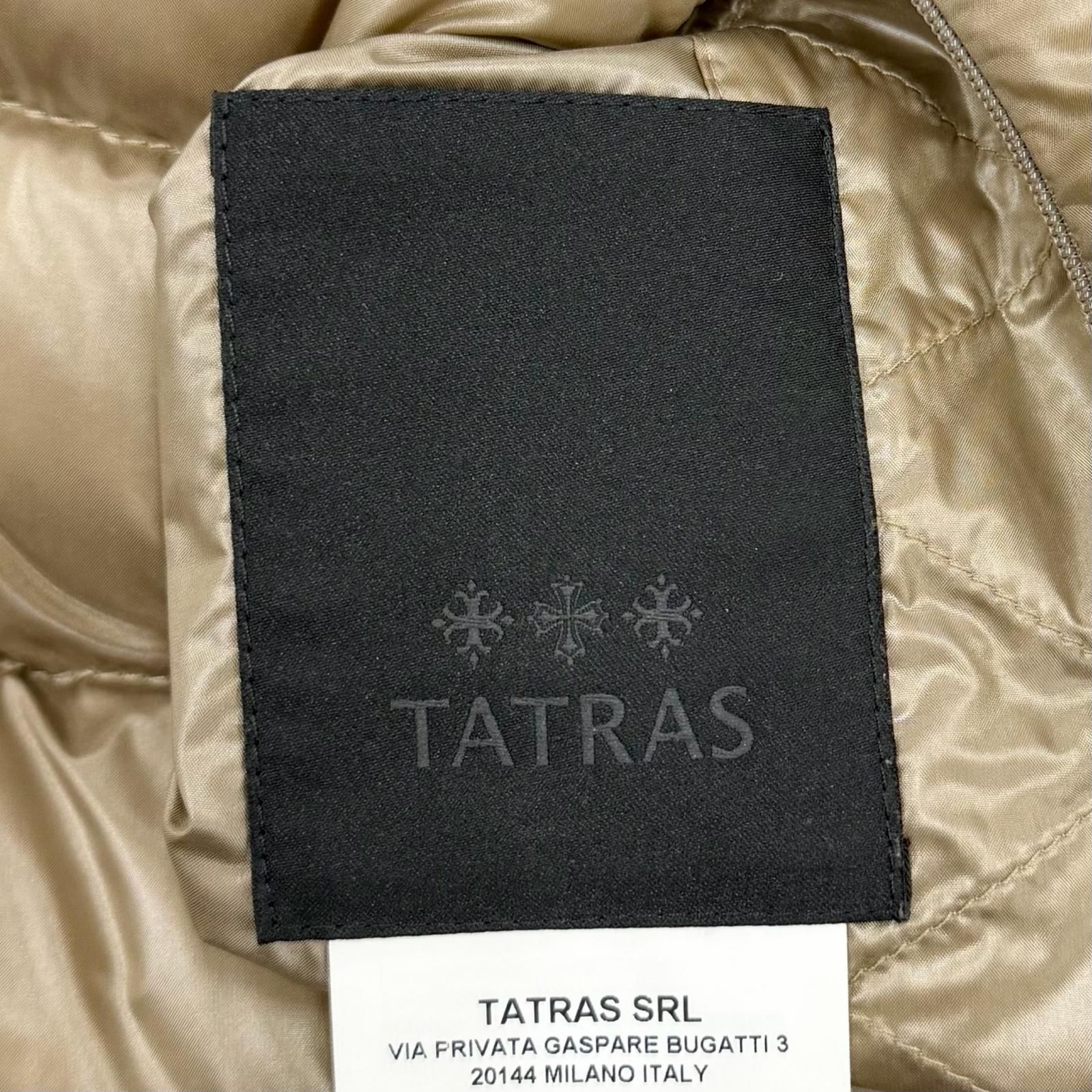 美品◇TATRAS タトラス 20AW LTA20A4706 ISERA ラクーンファー ロゴ