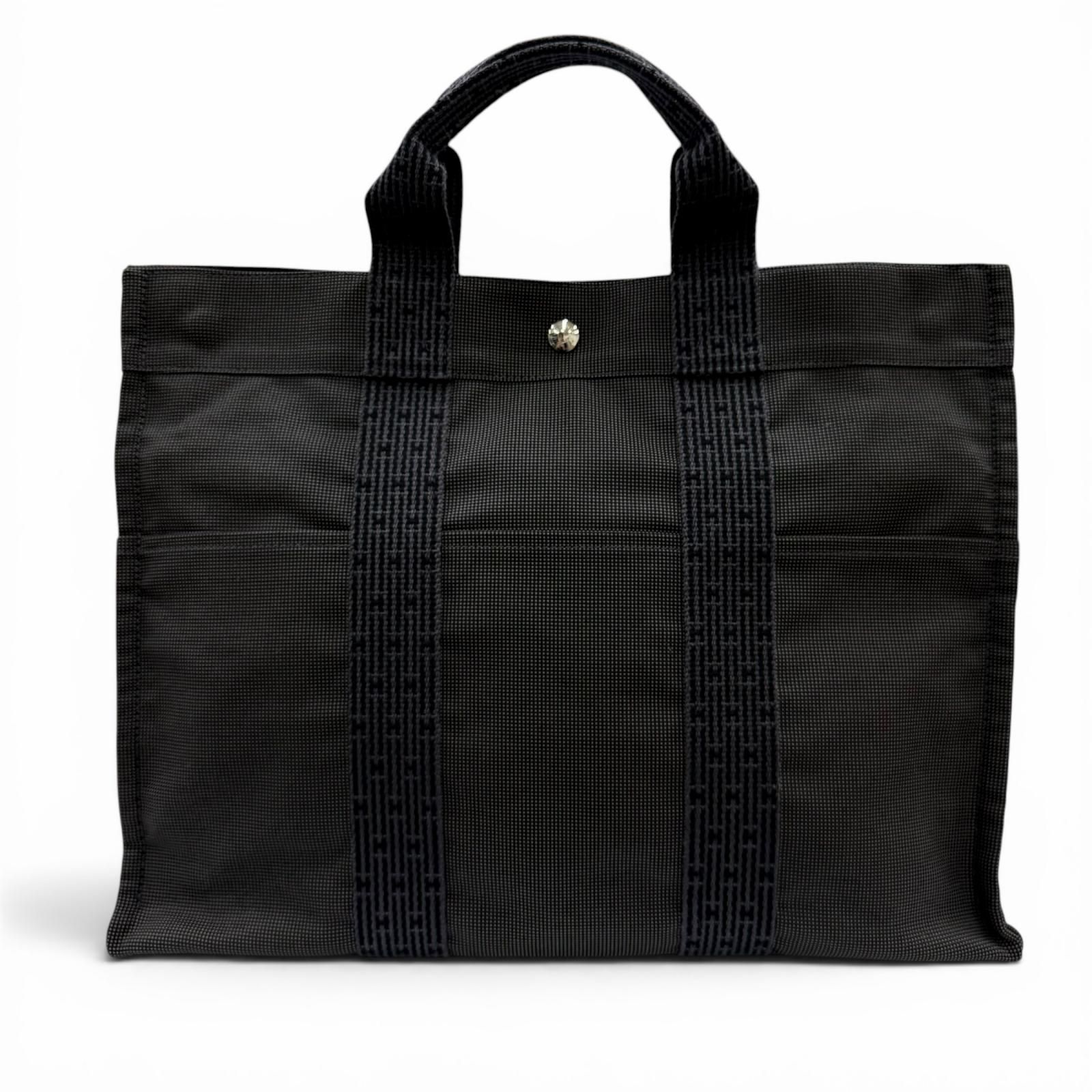 極美品◇HERMES エルメス エールライン MM シルバー金具 Hロゴ セリエ