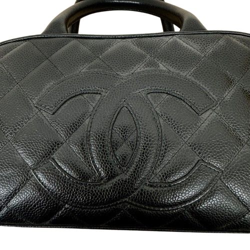 ♪CHANEL シャネル マトラッセ ハンドバッグ キャビアスキン ミニ