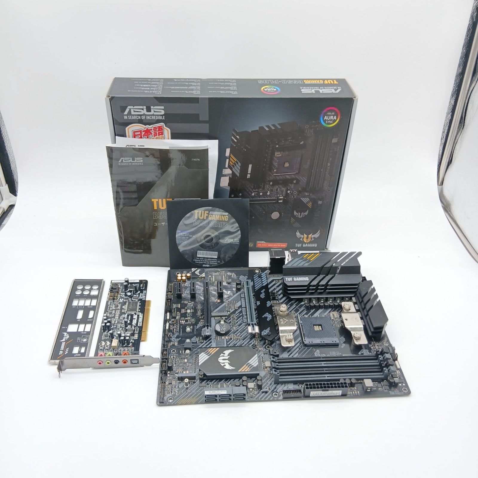 No.6066 ASUS TUF GAMING B550-PLUS AMD Ryzen 5000シリーズ AM4 対応
