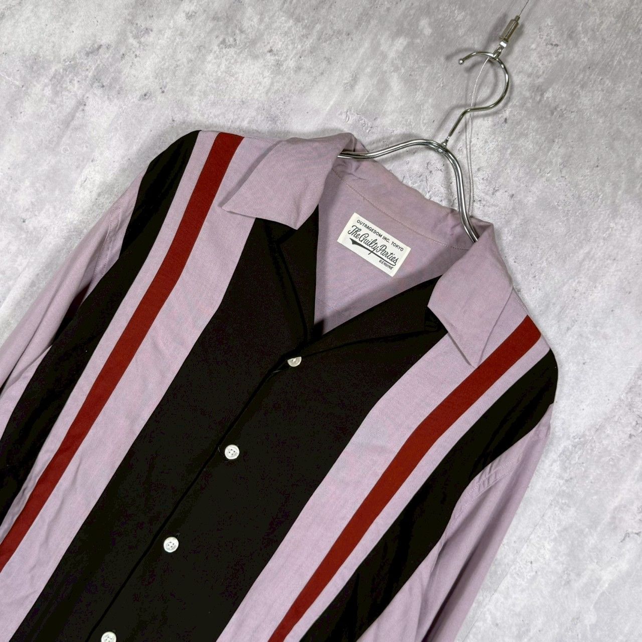 WACKO MARIA』ワコマリア（L）THREE-TONE 50'S SHIRT スリートーン