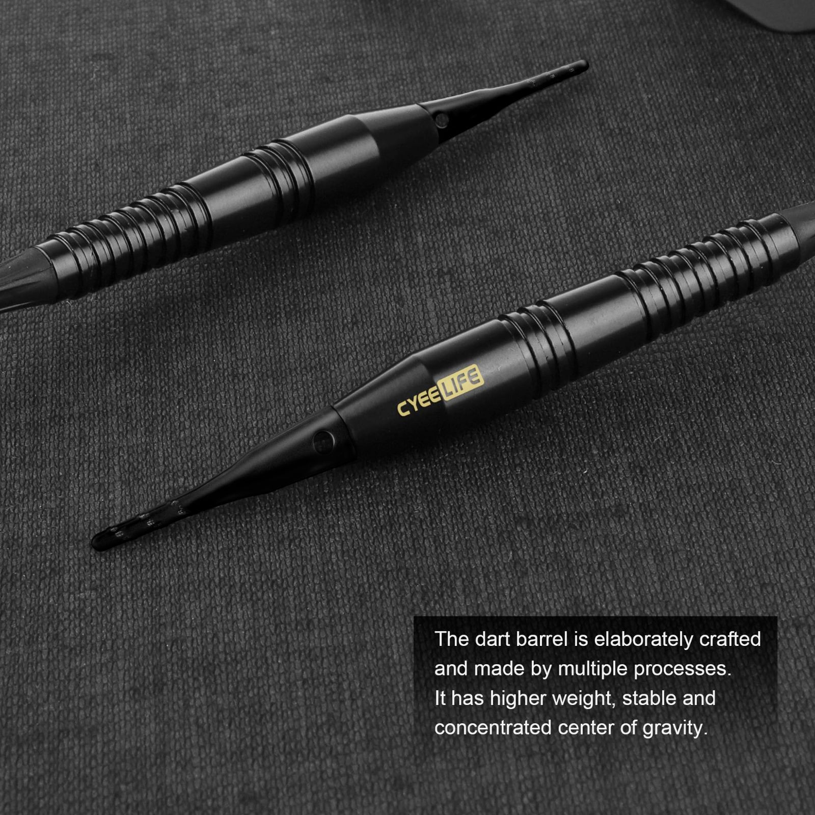 Darts(Black) tip Soft 純銅のソフトチップダーツセッ 16g CyeeLife