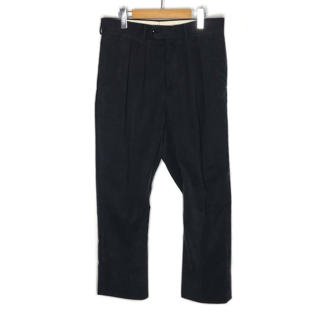 【倉吉店】 中古 NEAT | ニート パンツ BARRACK DRESS PANTS タックパンツ ブラック サイズ:48 【107】