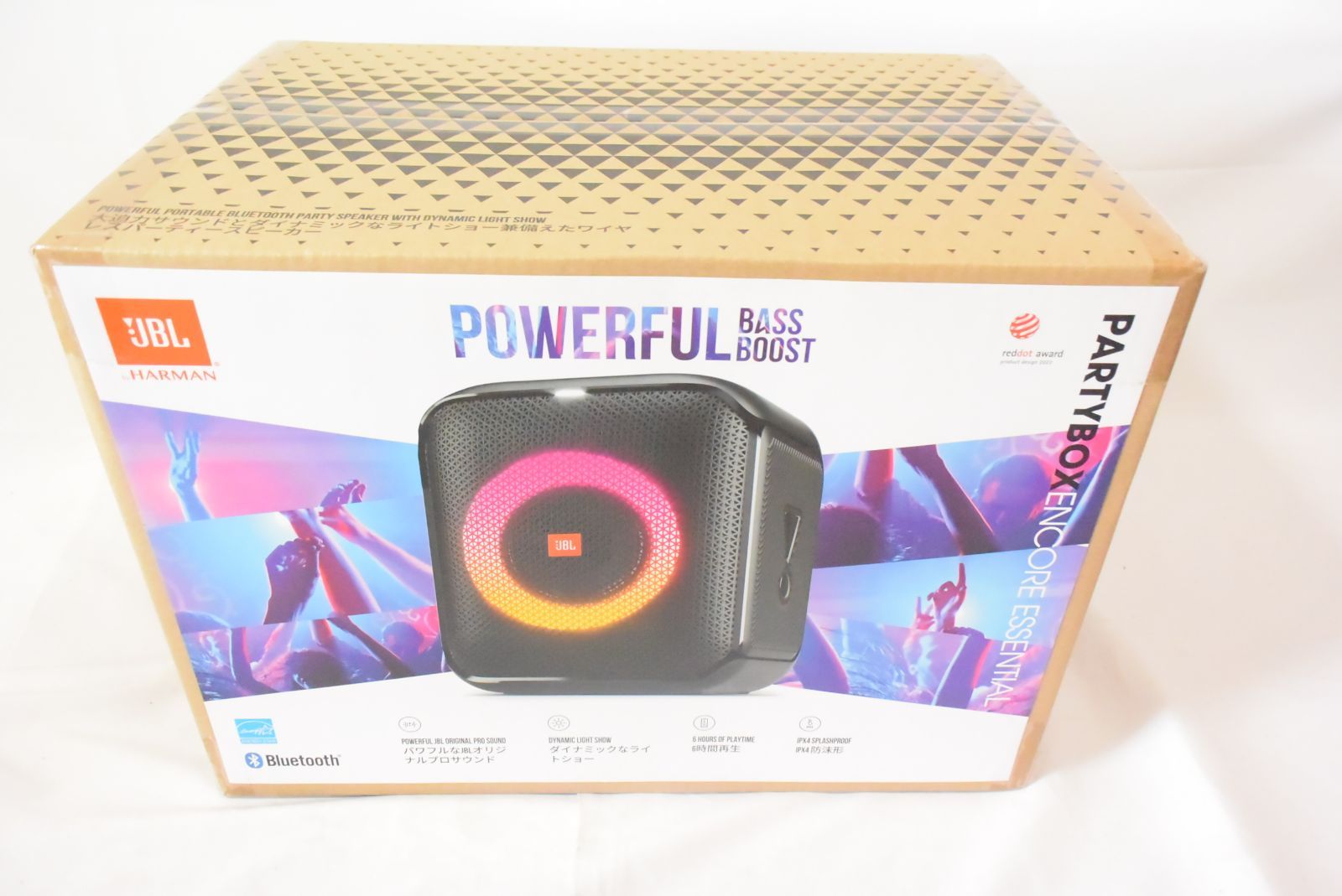 ジェービーエル JBL ワイヤレススピーカー パーティーボックス アンコール エッセンシャル PartyBox Encore Essential JBLPBENCOREESSJN