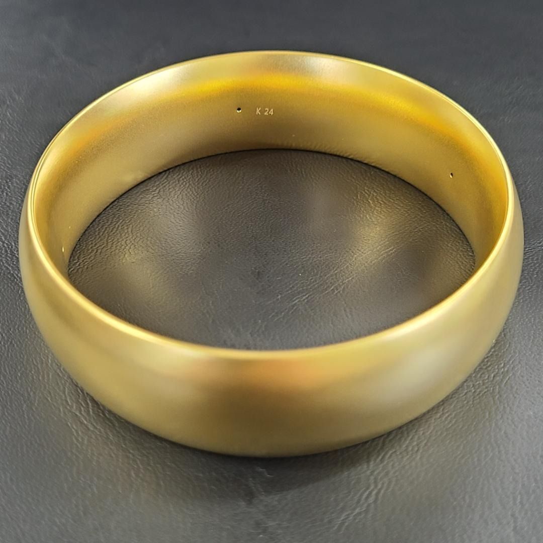 極上!圧倒的!24金 純金 バングル 30.01g K24 一生モノの重厚感 極上!圧倒的!24金 純金 バングル 30.01g K24 一生モノの重厚感