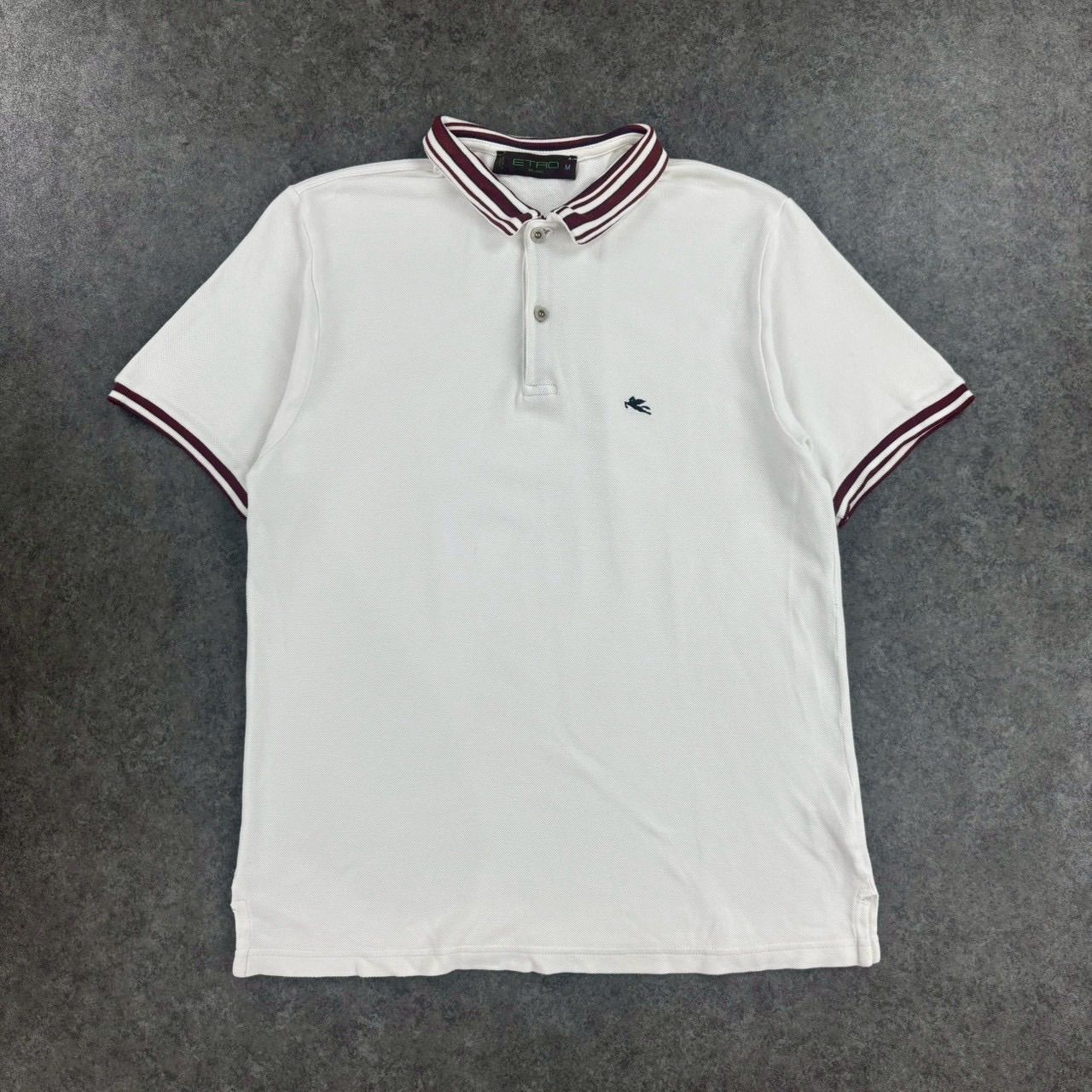 イタリア製 ETRO S/S Polo Shirt エトロ 半袖 ポロシャツ 鹿子 襟 