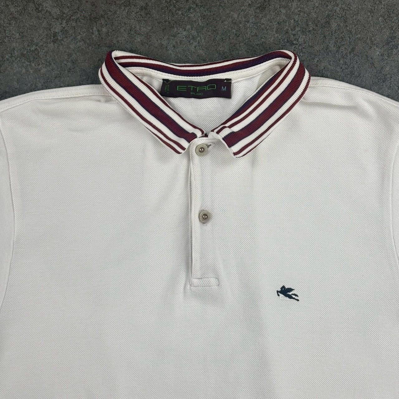 イタリア製 ETRO S/S Polo Shirt エトロ 半袖 ポロシャツ 鹿子 襟 