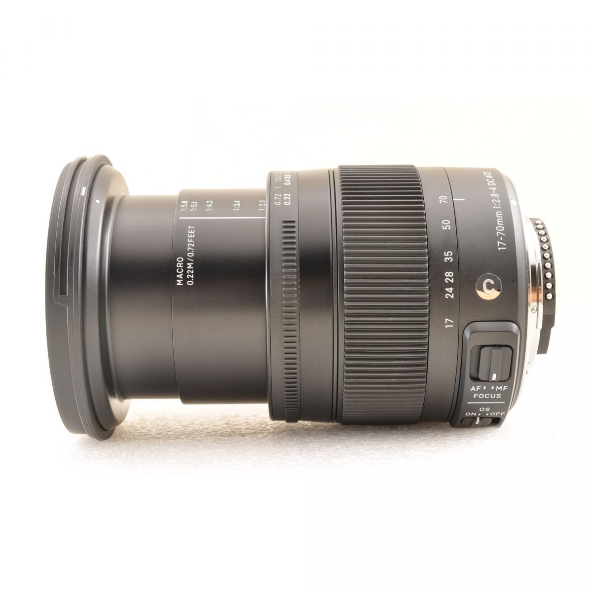 SIGMA 17-70mm F2.8-4 DC OS HSM C Nikon Fマウント用 ズームレンズ 