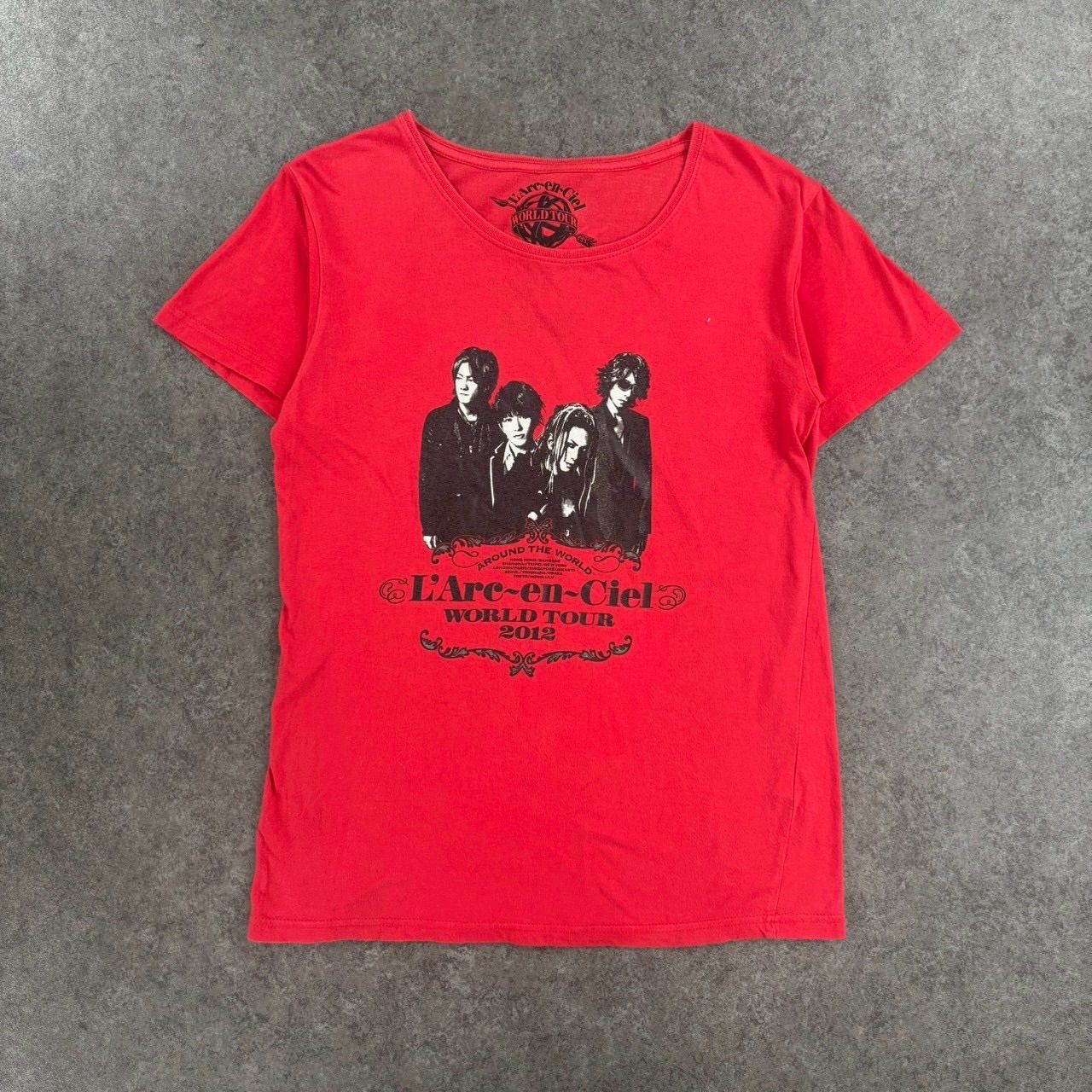 L'Arc-en-Ciel World Tour 2012 ラルクアンシエル Tシャツ ロックT