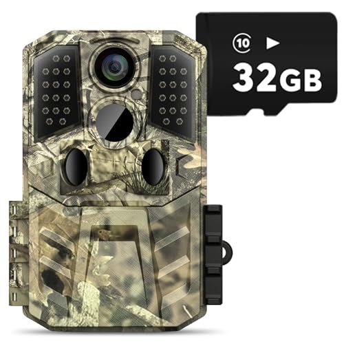 トレイルカメラ 防犯カメラ 赤外線カメラ 3600万画素 32GBメモリーカード付き 0.2s超高速トリガー 120°超広検知範囲 内蔵マイク 電池式防犯カメラ IP66級防水防塵 人感センサーカメラ 動体検知 日本語取扱説明書付き 24ヶ月保証 トレイルカメラ 防犯カメラ 赤外線カメラ 3600万画素 32GBメモリーカード付き 0.2s超高速トリガー 120°超広検知範囲 内蔵マイク 電池式防犯カメラ IP66級防水防塵 人感センサーカメラ 動体検知 日本語取扱説明書付き 24ヶ月保証