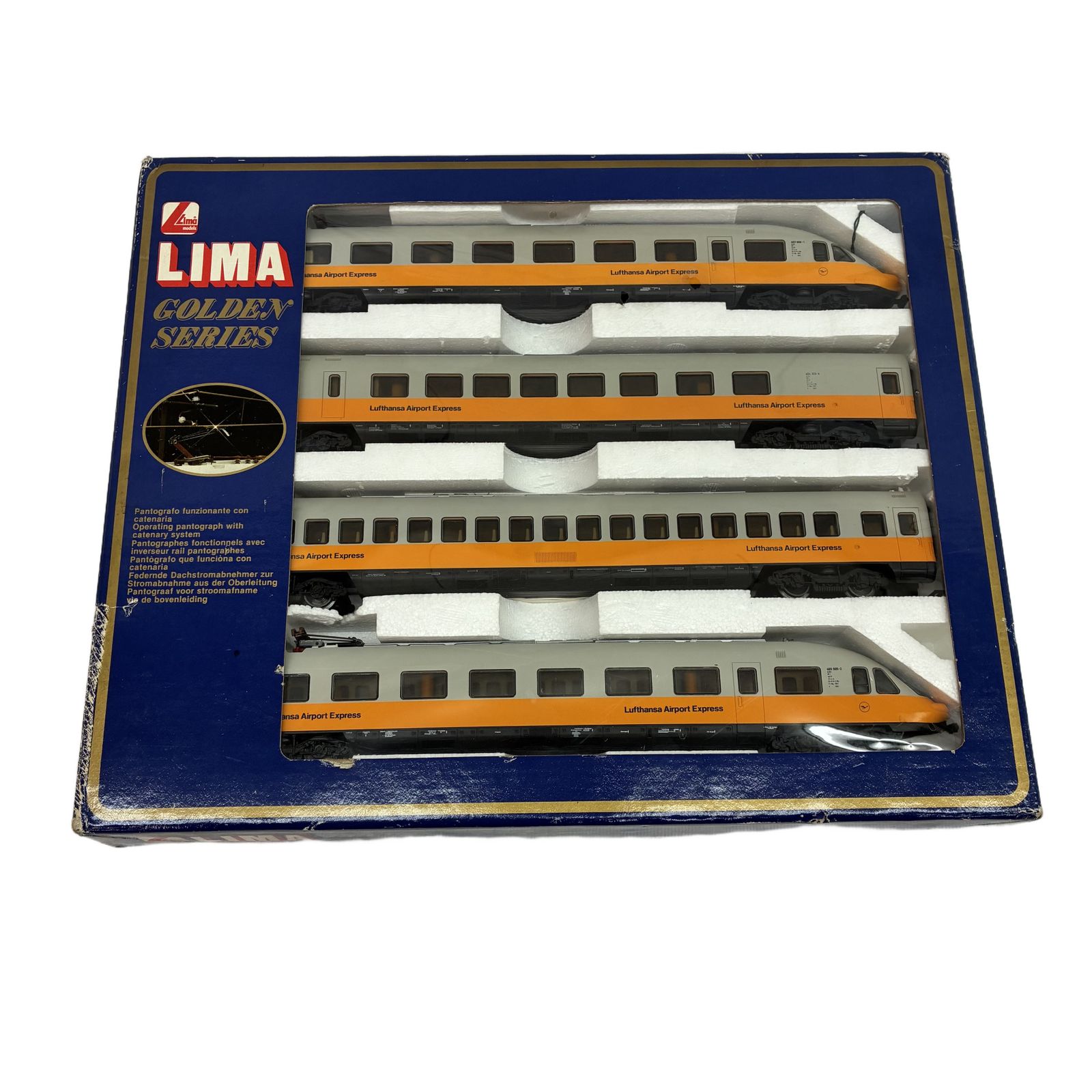 Lufthansa Airport Express HOゲージ 4両セット LIMA GOLDEN SERIES Lufthansa Airport Express 鉄道模型 HOゲージ