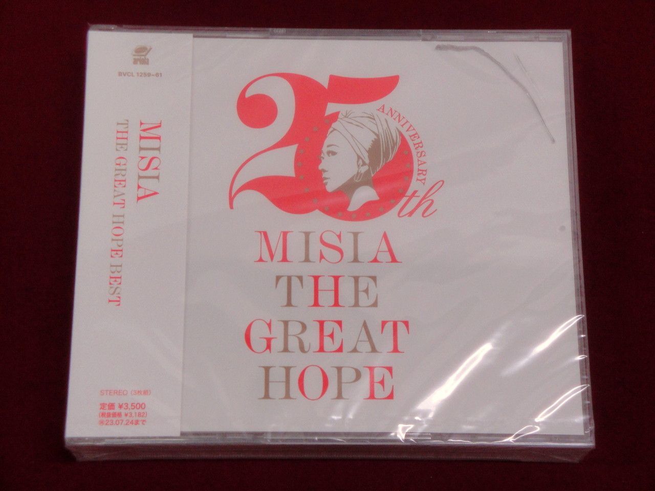 カメ】【未開封品・CD】MISIA MISIA THE GREAT HOPE BEST 通常盤 CD3枚