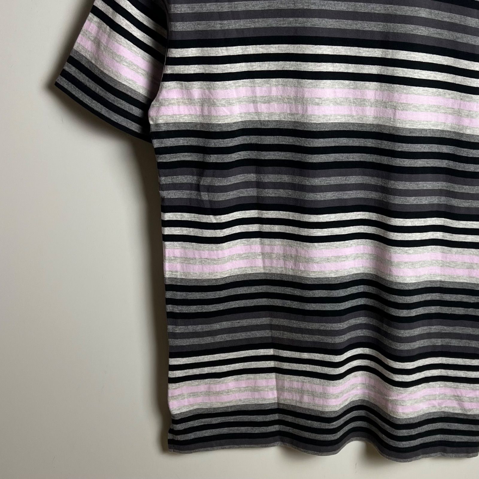 BURBERRY BLACK LABEL 00s y2k archive stripes polo shirts 3 L
