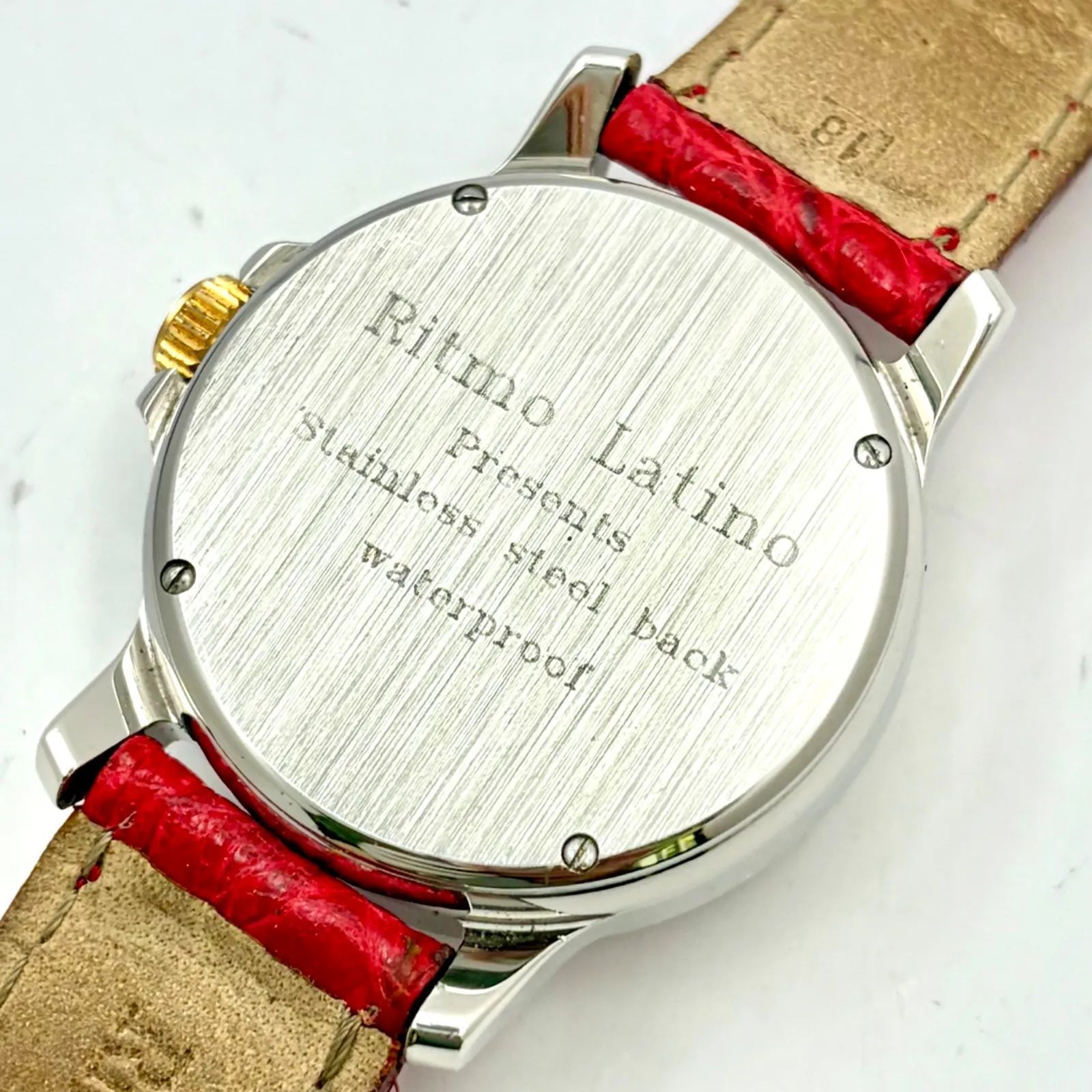 新品電池】Ritmo Latino リトモラティーノ ドームガラス レディース 