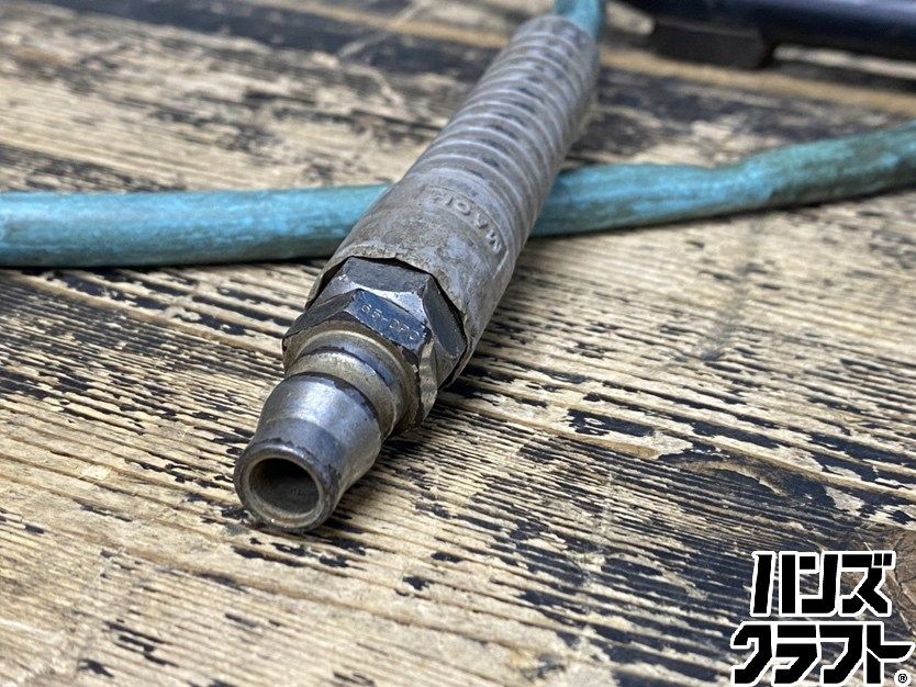 ●【送料無料】【中古品】フジマック 型式不明 エアーホースリール エアホースドラム 20m 【ハンズクラフト久留米上津BP店】