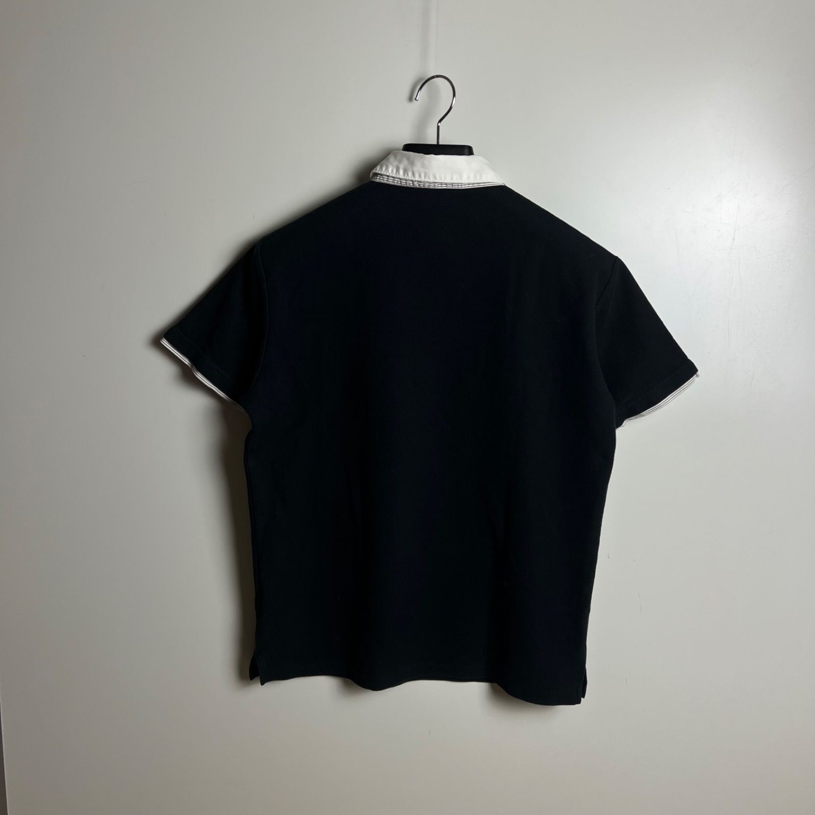 トップス archive 00s burberry black label y2k BURBERRY BLACK LABEL 00s y2k archive BLK polo shirts 3 L