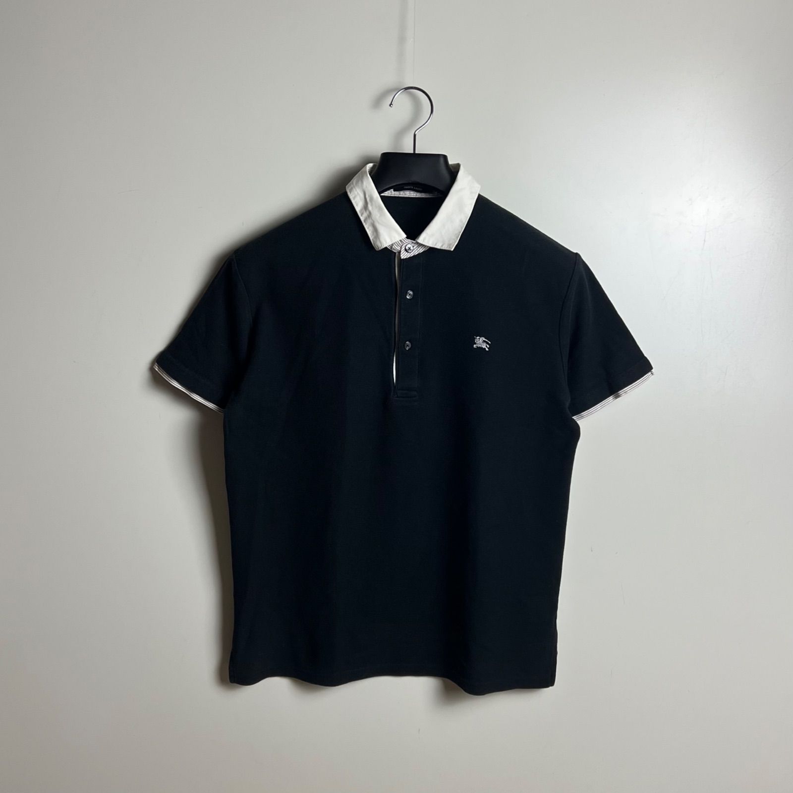 BURBERRY BLACK LABEL 00s y2k archive BLK polo shirts 3 L