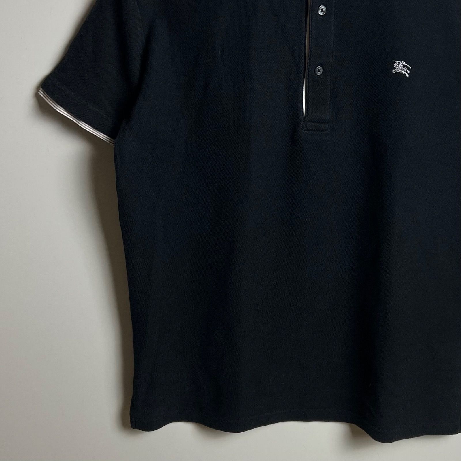 BURBERRY BLACK LABEL 00s y2k archive BLK polo shirts 3 L