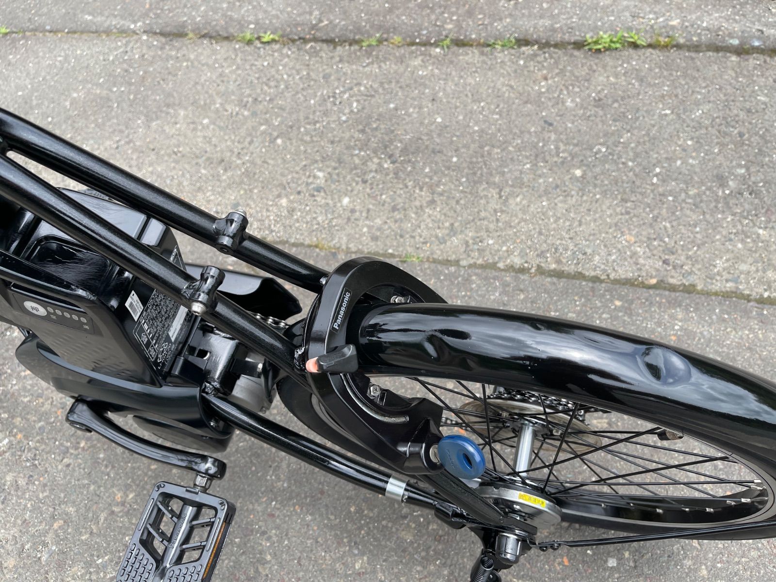 0387【動作確認済】送料無料 Panasonic 電動アシスト自転車 VELO-STAR