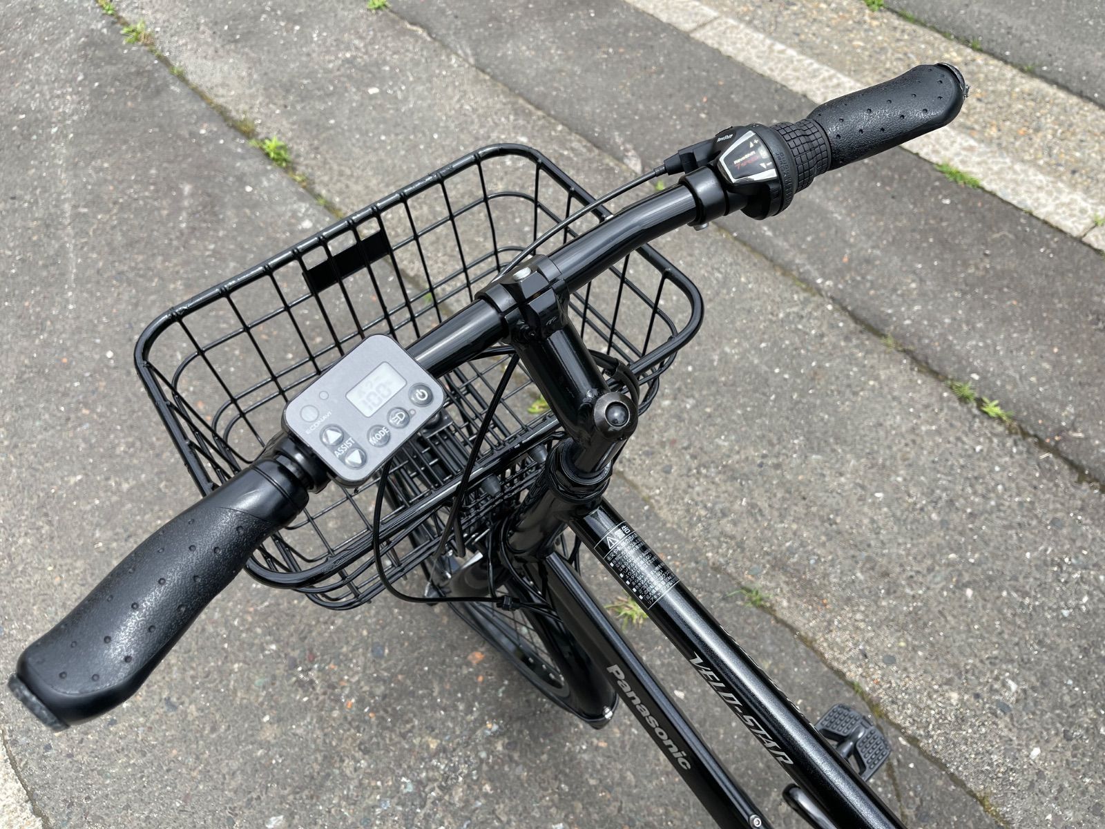 0387【動作確認済】送料無料 Panasonic 電動アシスト自転車 VELO-STAR