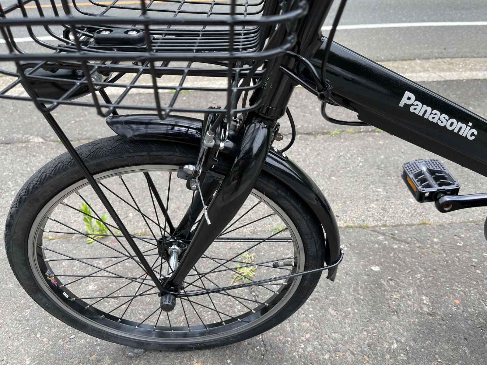0387【動作確認済】送料無料 Panasonic 電動アシスト自転車 VELO-STAR